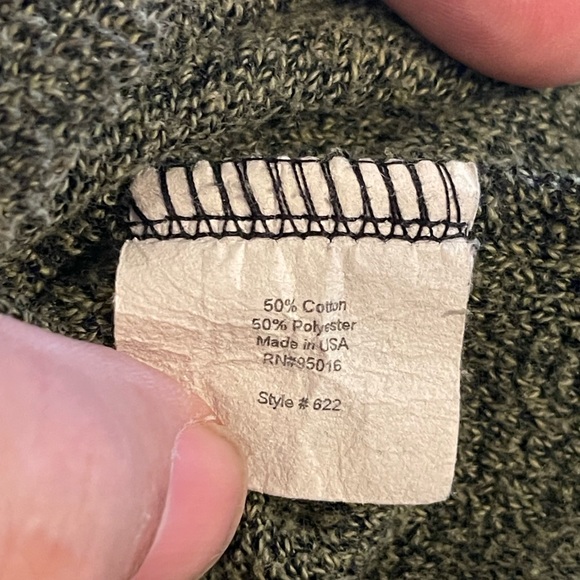 Cal Poly Straight Down golf Long Sleeve M V Neck Pull Over - Picture 6 of 9